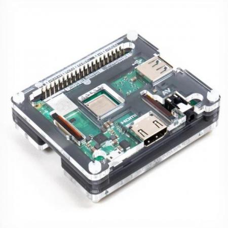 디바이스마트,오픈소스/코딩교육 > 라즈베리파이 > 라즈베리파이 케이스,Pimoroni,Pibow 3 A+ Coupe (for Raspberry Pi 3 A+) – Coupe Ninja [PIM426],라즈베리파이3 A+ 호환 / 초슬림 라인 아크릴케이스 / 모든 포트에 액세스 가능 / 조립, 분해시 공구 불필요 / 50g / 검정