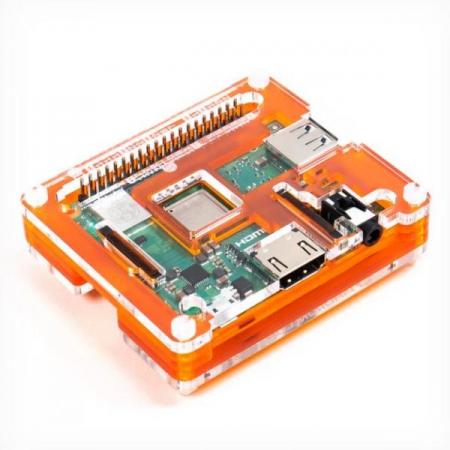 디바이스마트,오픈소스/코딩교육 > 라즈베리파이 > 라즈베리파이 케이스,Pimoroni,Pibow 3 A+ Coupe (for Raspberry Pi 3 A+) – Coupe Tangerine [PIM427],라즈베리파이3 A+ 호환 / 초슬림 라인 아크릴케이스 / 모든 포트에 액세스 가능 / 조립, 분해시 공구 불필요 / 50g / 주황
