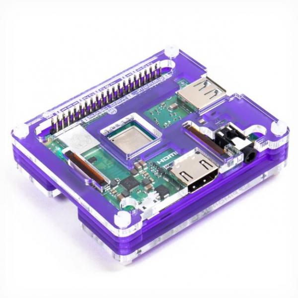 Pibow 3 A+ Coupe (for Raspberry Pi 3 A+) – Coupe Royale [PIM428]