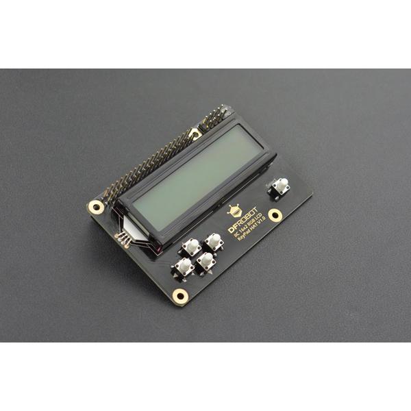 IIC 16x2 RGB LCD KeyPad HAT V1.0 [DFR0514]