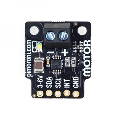 디바이스마트,MCU보드/전자키트 > 버튼/스위치/제어/RTC > 모터/모터컨트롤,Pimoroni,DRV8830 DC Motor Driver Breakout [PIM479],DC모터 드라이버 /  I2C 인터페이스 / 3.3V 또는 5V 호환 /  0.2~1A 전류 제한 설정 가능 /  I2C 주소를 변경하여 한 번에 최대 4 개까지 사용 가능 / 모든 Raspberry Pi 및 Arduino 모델과 호환