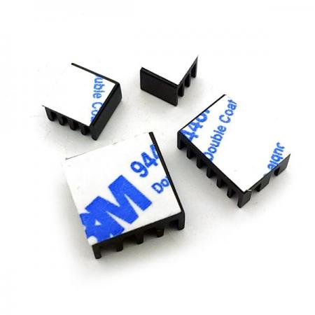 디바이스마트,오픈소스/코딩교육 > 라즈베리파이 > 아답터/방열판/OS/기타,SZH,라즈베리파이4 알루미늄 방열판 4종 - 검정색 [RBP-007],라즈베리파이4 전용 알루미늄 방열판 / 라즈베리파이 사용 시 열을 낮추기 위한 용도 / 양면테이프가 부착되어 있습니다.