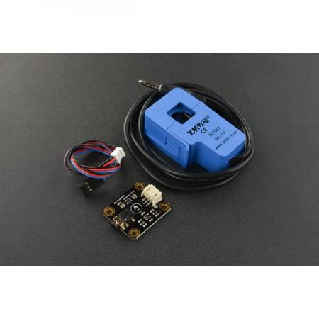 디바이스마트,MCU보드/전자키트 > 센서모듈 > 전압/전류센서,DFROBOT,Gravity: Analog AC Current Sensor (5A) [SEN0287],비접촉식 측정, 높은 안전성 / 입력 전압 (VCC) : 3.3V-5.5V / AC 전류 범위 : 0-5 A / 상대 오차 : ± 4 % / 3V / 5V 마이크로 컨트롤러와 호환