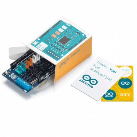 디바이스마트,오픈소스/코딩교육 > 아두이노 > 아두이노 정품 보드/쉴드/키트,아두이노,Arduino Motor Shield Rev3,A000079 / 릴레이, 솔레노이드, DC모터, 스테핑모터 구동을 위한 듀얼 풀 브릿지 드라이버 L298P 기반 /