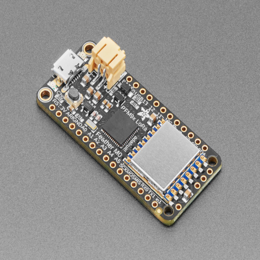 Adafruit Feather M0 RFM96 LoRa Radio - 433MHz - RadioFruit [ada-3179]