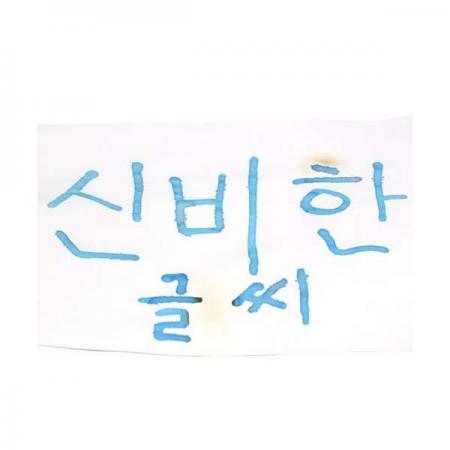 디바이스마트,오픈소스/코딩교육 > 과학 교구 > 화학/환경 과학교구,스터디랜드,신비한 글씨 10명 set,산성과 수분의 변화를 이용한 신비한 글씨 마술을 해보세요.
