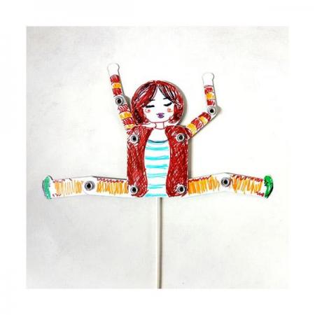 디바이스마트,오픈소스/코딩교육 > 과학 교구 > 생물/인체 과학교구,스터디랜드,아크로바틱 인형 5명 set,원심력을 이용해서 곡예부리는 인형을 만들자.