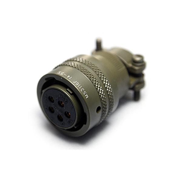 군용 MS커넥터 3116F-14-5S(플러그/5핀/암)