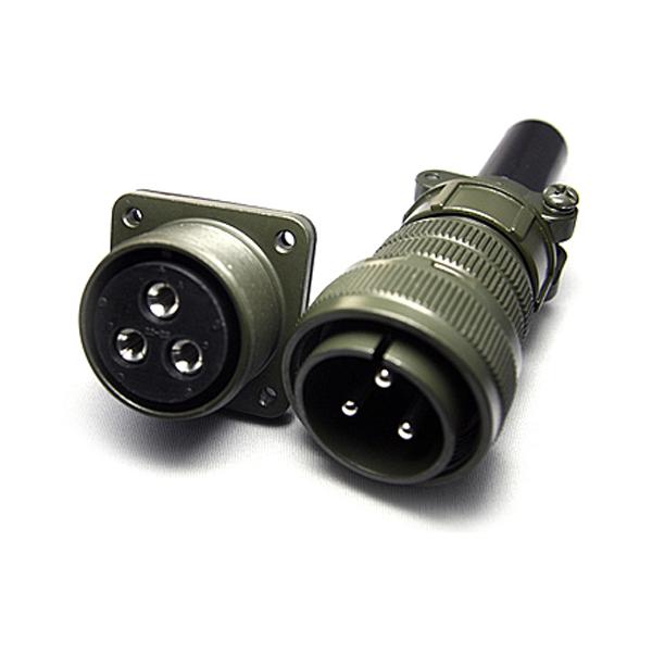 군용 MS커넥터 3106-22-2S(플러그/3핀/암)