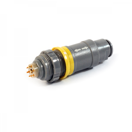 디바이스마트,커넥터/PCB > 산업/의료/방수 커넥터 > 의료용 커넥터,CNT21,CPM 방수 의료 커넥터 (소켓/ 6핀),CPM / 방수 의료기용 커넥터 / IP[X6]등급 / ROHS 적용품 / 플라스틱 / 소켓 / 6핀 / 제품 바디색상: 회색, 띠색상 선택가능