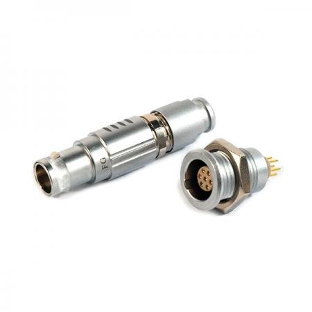 디바이스마트,커넥터/PCB > 산업/의료/방수 커넥터 > 의료용 커넥터,CNT21,CFG 메탈의료용 커넥터 (소켓/ 8핀),의료기용 커넥터 / ROHS 적용품 / SELF-LOCKING SYSTEM / 소켓 / 8핀 / 메탈