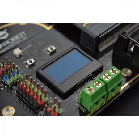 디바이스마트,오픈소스/코딩교육 > Micro:Bit > 마이크로비트 확장/변환보드,DFROBOT,micro:IoT 마이크로비트 IoT 확장보드 [MBT0012],귀엽고 섬세한 외관 / 통합 Wi-Fi IoT 모듈, OLED 화면, 데이터 업데이트 용이 / makecode, mind +, python 등 지원