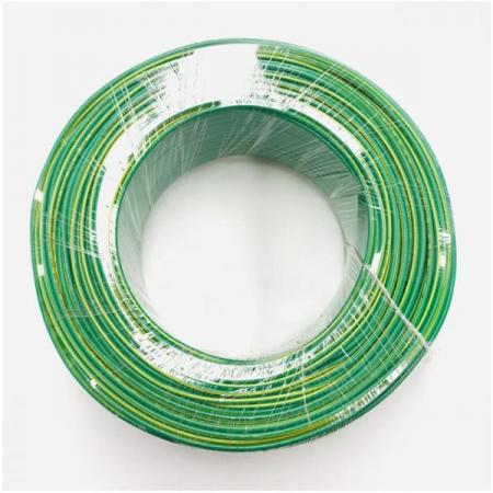 디바이스마트,케이블/전선 > KS/UL/절연전선 > KS절연전선 > KIV (KS IEC 02) 절연전선,거상인,[KIV] 절연전선1.5SQ (1롤, 200M) (외경포함-3.1mm),60227-3 KS C IEC 02(KIV) 전선 / 규격 : 1.5SQ (mm2) / 색상 : 노랑 + 초록 혼합 / 길이 : 1롤 (200M( / 전압 : 450/700V / 온도 : 70˚C