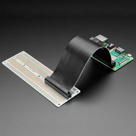 디바이스마트,오픈소스/코딩교육 > 라즈베리파이 > 라즈베리파이 확장보드/HAT,Adafruit,Adafruit Perma-Proto 40-Pin Raspberry Pi Breadboard PCB Kit - with 2x20 Header [ada-4354],Raspberry Pi B +, A +, 2, 3, 4, Zero용 풀사이즈 브레드보드 키트 / 60열 PCB / 2X20헤더 포함 / 1.2mm 직경의 드릴 구멍을 사용 / 40 핀 GPIO 케이블 불포함