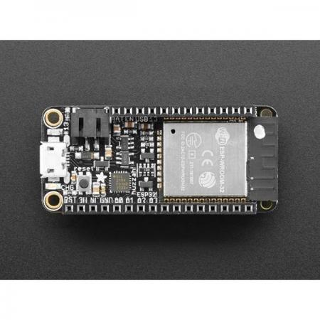 디바이스마트,MCU보드/전자키트 > 통신/네트워크 > 와이파이,Adafruit,Assembled Adafruit HUZZAH32 – ESP32 Feather Board - with Stacking Headers [ada-3619],WROOM-32 모듈, ESP32기반의 마이크로컨트롤러 보드 / ESP32는 WiFi  및  Bluetooth Classic / LE를 모두 지원 (ESP8266의 업그레이드 버전) / 헤더 납땜 불필요 / Arduino IDE에서 작동