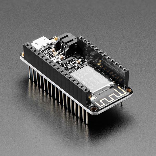 Assembled Feather HUZZAH w/ ESP8266 WiFi With Stacking Headers [ada-3213]
