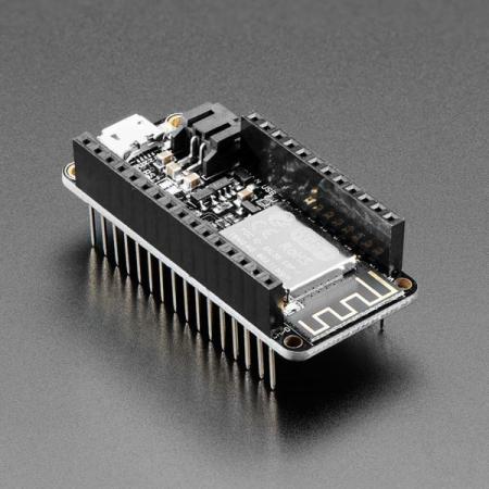 디바이스마트,MCU보드/전자키트 > 통신/네트워크 > 와이파이,Adafruit,Assembled Feather HUZZAH w/ ESP8266 WiFi With Stacking Headers [ada-3213],ESP8266 WiFi 마이크로 컨트롤러 (개발보드)  / 플래시 4MB (32MBit) / 3.3V 로직 / Arduino IDE 또는 NodeMCU Lua 호환 / 헤더 납땜 불필요