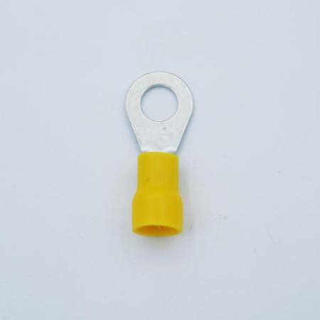 디바이스마트,케이블/전선 > 전기자재/배선자재 > 압착단자 > 링 타입 (Ring Terminal) 압착단자,이에스단자,PG 압착단자 링타입 (PG Ring Terminal) 6SQ*6mm,케이블 압착용 PG Ring 압착단자 / 규격 : 6SQ × 6mm / 타입 : 링 타입 (O형) / 색상 : 노란색 / 소재 : 전기동 (주석도금)
