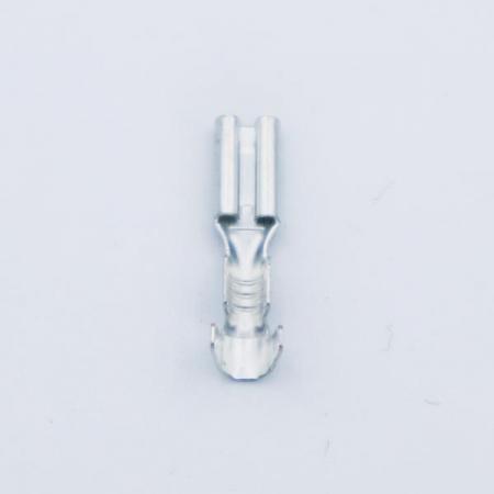 디바이스마트,케이블/전선 > 전기자재/배선자재 > 압착단자 > 신주단자 (Strip Terminal) 압착단자,이에스단자,110 석도금 신주단자 (Strip Terminal) REC타입,110 신주단자 / 타입 : REC 타입 / 탭규격 : 110 / 전선 규격 : AWG 28-24 / 소재 : 전기동 (주석도금)