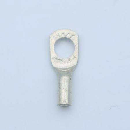 디바이스마트,케이블/전선 > 전기자재/배선자재 > 동관단자 > 1홀 동관단자,이에스단자,동관단자 1홀 1.5SQ,1홀 동관단자 / 전선 규격 : 1.5SQ / 홀 규격 : M4 / 홀 개수 : 1홀 / 소재 : 전기동 (주석도금)