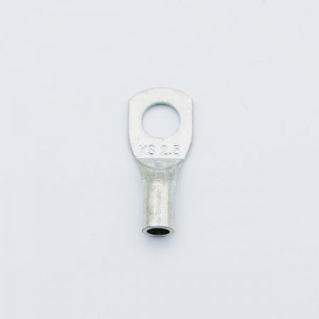 디바이스마트,케이블/전선 > 전기자재/배선자재 > 동관단자 > 1홀 동관단자,이에스단자,동관단자 1홀 2.5SQ,1홀 동관단자 / 전선 규격 : 2.5SQ / 홀 규격 : M4 / 홀 개수 : 1홀 / 소재 : 전기동 (주석도금)