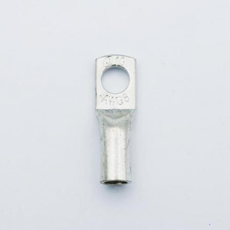 디바이스마트,케이블/전선 > 전기자재/배선자재 > 동관단자 > 1홀 동관단자,이에스단자,동관단자 1홀 10SQ,1홀 동관단자 / 전선 규격 : 10SQ / 홀 규격 : M6 / 홀 개수 : 1홀 / 소재 : 전기동 (주석도금)