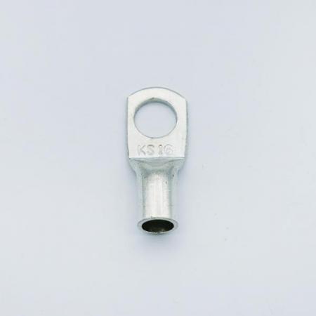 디바이스마트,케이블/전선 > 전기자재/배선자재 > 동관단자 > 1홀 동관단자,이에스단자,동관단자 1홀 16SQ,1홀 동관단자 / 전선 규격 : 16SQ / 홀 규격 : M6 / 홀 개수 : 1홀 / 소재 : 전기동 (주석도금)