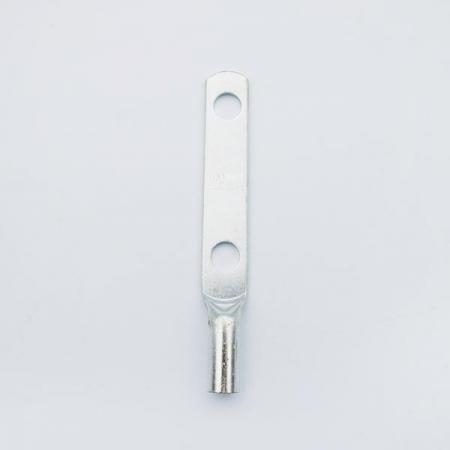 디바이스마트,케이블/전선 > 전기자재/배선자재 > 동관단자 > 2홀 (45mm) 동관단자,이에스단자,동관단자 2홀 (45mm) 25SQ,2홀 45mm 동관단자 / 전선 규격 : 25SQ / 홀 규격 : M8 / 홀 개수 : 2홀 / 홀 간격 : 45mm / 소재 : 전기동 (주석도금)