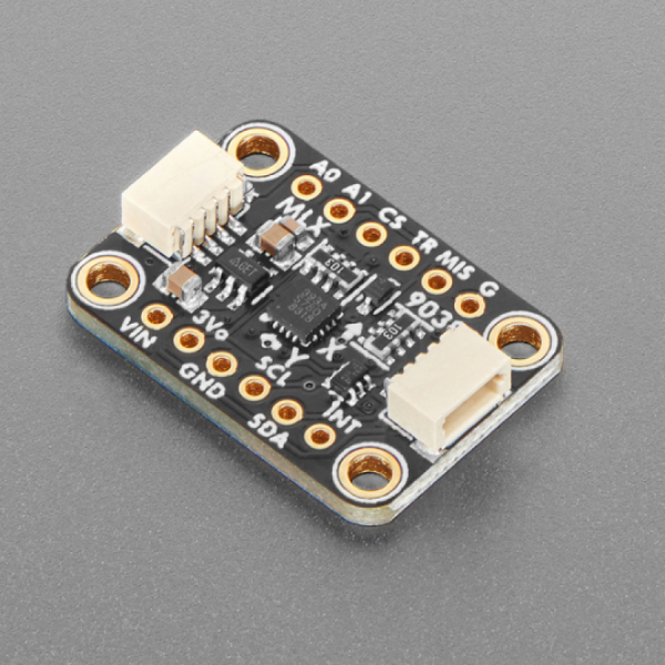 디바이스마트,오픈소스/코딩교육,Adafruit,Adafruit Wide-Range Triple-axis Magnetometer - MLX90393 - STEMMA QT [ada-4022],광대역 3 축 지자계 센서 / 3축 방향으로 ±5mT 에서 ±50mT 까지의 범위에서 16비트로 측정이 가능 / 자석 및 자기방향 감지에 탁월 / 3V 또는 5V 마이크로 컨트롤러 호환 / 3.3V 전원 공급 / I2C