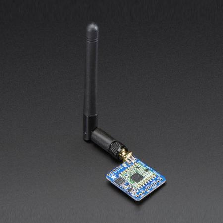 디바이스마트,MCU보드/전자키트 > 통신/네트워크 > RF/LoRa,Adafruit,Adafruit RFM69HCW Transceiver Radio Breakout - 433 MHz - RadioFruit [ada-3071],+20dBm FSK 패킷 라디오 모듈로 와이어 안테나로 약 500미터, 지향성 안테나로 약 5km 통신 가능 / RFM69HCW 433Mhz 버전 / 3V 혹은 5V 장치와 사용 가능