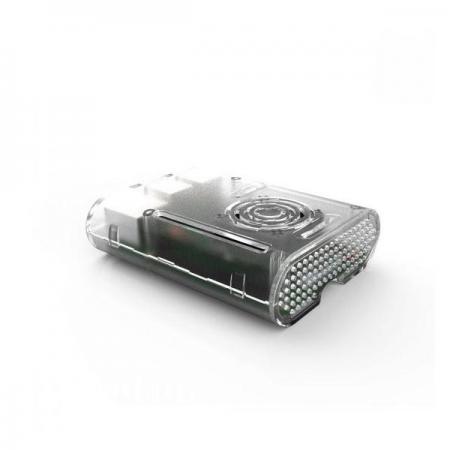 디바이스마트,오픈소스/코딩교육 > 라즈베리파이 > 라즈베리파이 케이스,Seeedstudio,라즈베리파이4B ABS 투명 케이스 [114992085],냉각 팬 (35x35x10mm) 및 방열판 포함 / 라즈베리 파이 4B와 호환