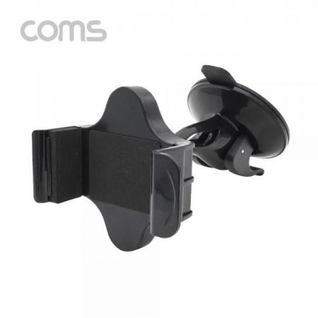 디바이스마트,사무/생활/서적 > 차량/생활/IOT > 차량내부용품 > 차량용 거치대,Coms,차량용 스마트폰 거치대 / 유리 흡착식 [IT682],Coms 차량용 스마트폰 거치대 / 유리 흡착식