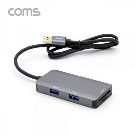 디바이스마트,컴퓨터/모바일/가전 > 저장장치 > 메모리카드/리더기 > 리더기/수납케이스,Coms,USB 3.0 카드리더기 / 멀티 USB 3.0 허브 + SD/TF/CF [FW758],Coms USB 3.0 카드리더기 / 멀티 USB 3.0 허브 + SD/TF/CF