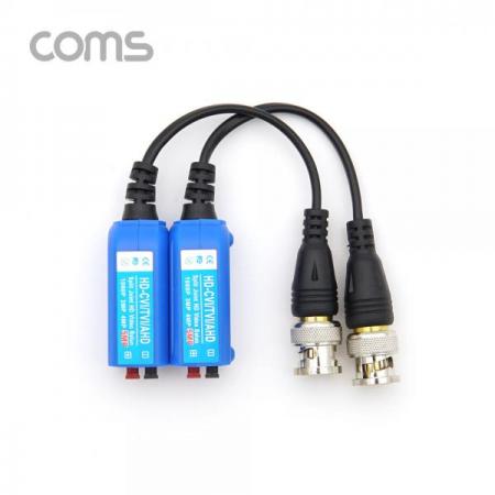 디바이스마트,컴퓨터/모바일/가전 > CCTV/프로젝터/영상장비 > CCTV/네트워크카메라 > 악세사리,Coms,BNC 리피터(Balun) / CCTV 신호연장 / 사각 (UTP 푸시 타입, CVI/TVI/AHD) [ND855],Coms BNC 리피터(Balun) / CCTV 신호연장 / 사각 (UTP 푸시 타입/ CVI/TVI/AHD)