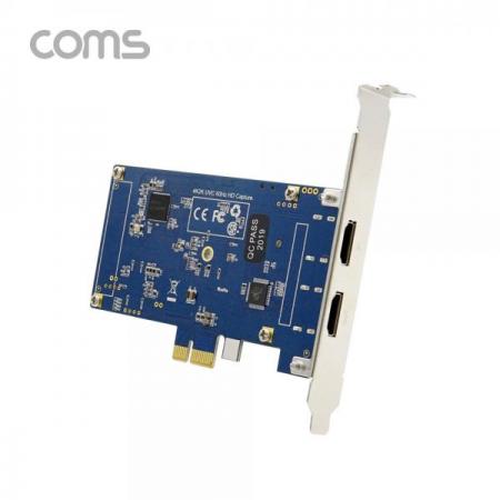 디바이스마트,컴퓨터/모바일/가전 > CCTV/프로젝터/영상장비 > TV카드/영상편집 > 영상편집,Coms,HDMI 캡쳐(PCI E) / UHD 4K2K 입력지원 / 1080P@60Hz / HDMI IN / HDMI OUT [CT719],Coms HDMI 캡쳐(PCI E) / UHD 4K2K 입력지원 / 1080P@60Hz / HDMI IN / HDMI OUT