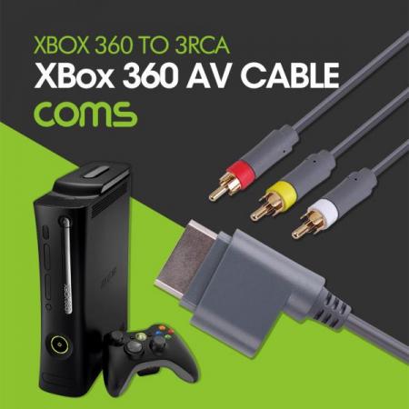 디바이스마트,케이블/전선 > 영상/음향 케이블 > AV통합 케이블,Coms,게임기 AV 케이블 / XBox360용 / 1.8M / XBox to 3RCA [ND494],Coms 게임기 AV 케이블 / XBox360용 / 1.8M / XBox to 3RCA