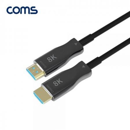 디바이스마트,케이블/전선 > 영상/음향 케이블 > HDMI 케이블,Coms,HDMI 2.1 AOC 리피터 광케이블 15M / 8K@60Hz, 최대4K@120Hz [CB773],Coms HDMI 2.1 AOC 리피터 광케이블 15M / 8K@60Hz/ 최대4K@120Hz