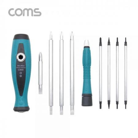 디바이스마트,수공구/전자공구/전동공구 > 작업공구 > 드라이버류 > 드라이버세트,Coms,공구-드라이버 세트 10 in 1 / 휴대용 [ID667],Coms 공구-드라이버 세트 10 in 1 / 휴대용