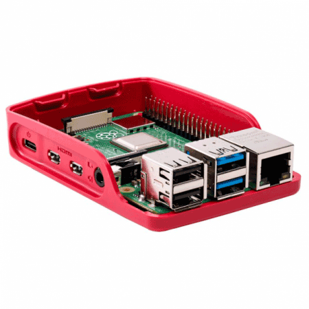 디바이스마트,오픈소스/코딩교육 > 라즈베리파이 > 라즈베리파이 케이스,라즈베리파이,[정품] 라즈베리파이4 공식 케이스 (빨강/흰색),Raspberry Pi 4 Model B 공식 엔클로저(케이스) / 빨강,흰색의 제품 / 재질 : 플라스틱 / 사이즈 : 97mm X 70mm X 25mm / Raspberry Pi 4 Case Red/White / 1876751