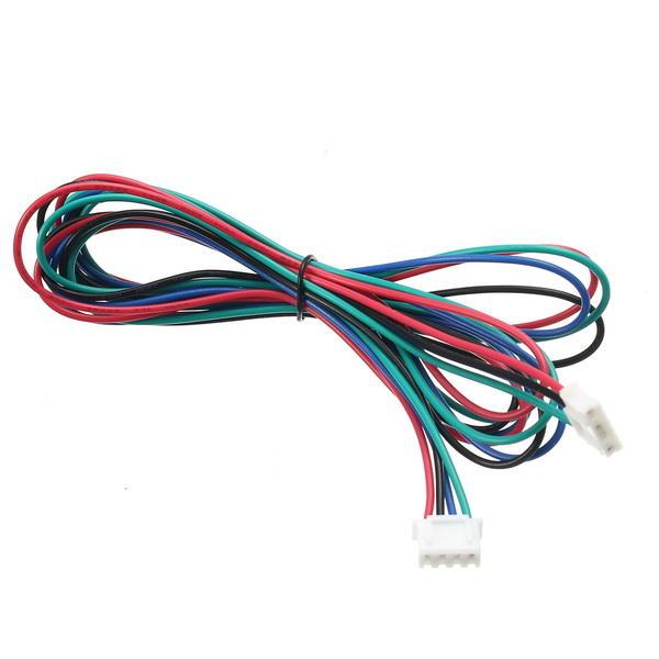1M 4pin Stepper Motor Cable XH2.54 Male Compatible For 3D Printer