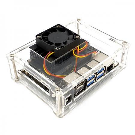 디바이스마트,MCU보드/전자키트 > 인공지능/임베디드/산업용 > 인공지능/머신러닝 > 인공지능 확장보드/액세서리,SZH,Jetson Nano 아크릴 팬 케이스 [SZH-JET003],젯슨나노용 아크릴 케이스 입니다. 팬 포함