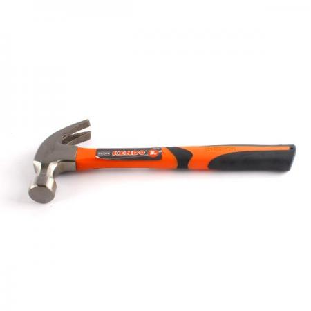 디바이스마트,수공구/전자공구/전동공구 > 작업공구 > 망치류 > 빠루망치,KENDO,빠루망치 16OZ [K25104],클로 해머 / 사이즈: 16OZ / 재질: 카본 스틸, 유리 섬유 샤프트 / 용도: 원예,공예, 목공, DIY 용