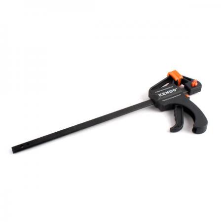 디바이스마트,수공구/전자공구/전동공구 > 작업공구 > 목공용공구 > 클램프,KENDO,12인치 고정 클램프 [K40214],빠른 래칫 클램프 / 사이즈: 12인치 (300mm) / 용도: 목공 작업등 자재 고정용