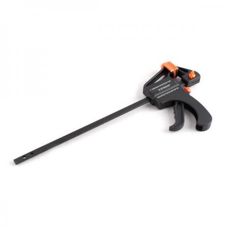 디바이스마트,수공구/전자공구/전동공구 > 작업공구 > 목공용공구 > 클램프,KENDO,8인치 고정 클램프 [K40213],빠른 래칫 클램프 / 사이즈: 8인치 (200mm) / 용도: 목공 작업등 자재 고정용