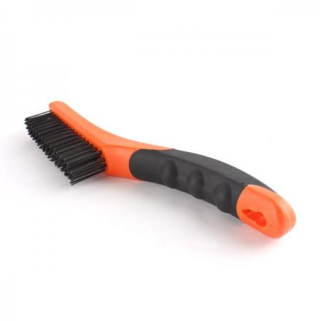 디바이스마트,수공구/전자공구/전동공구 > 작업공구 > 철물/연마공구류 > 브러쉬,KENDO,철브러쉬 (250mm) [K31301],검정 와이어 브러시 4X16줄 / 사이즈: 250mm / 용도: 녹, 찌든때 제거