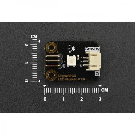 디바이스마트,MCU보드/전자키트 > 디스플레이 > LED,DFROBOT,Gravity: Digital RGB LED Module [DFR0605],탁월한 디스플레이 성능, 고품질 고휘도 WS2812 REB LED / 높은 호환성 / 입력 전압 : 3.3V ~ 5.5V
