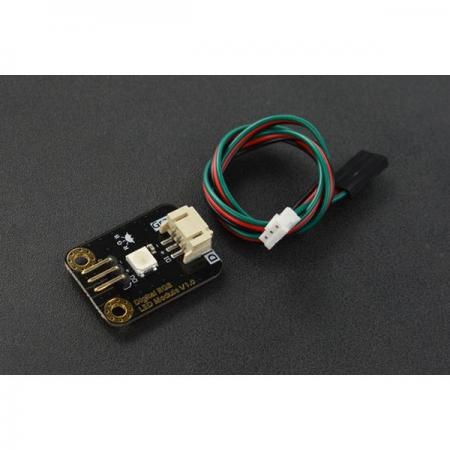 디바이스마트,MCU보드/전자키트 > 디스플레이 > LED,DFROBOT,Gravity: Digital RGB LED Module [DFR0605],탁월한 디스플레이 성능, 고품질 고휘도 WS2812 REB LED / 높은 호환성 / 입력 전압 : 3.3V ~ 5.5V