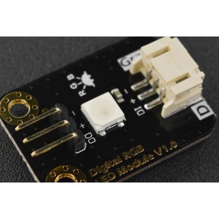 디바이스마트,MCU보드/전자키트 > 디스플레이 > LED,DFROBOT,Gravity: Digital RGB LED Module [DFR0605],탁월한 디스플레이 성능, 고품질 고휘도 WS2812 REB LED / 높은 호환성 / 입력 전압 : 3.3V ~ 5.5V