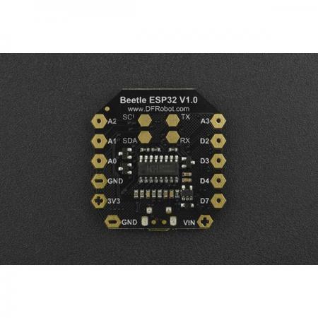 디바이스마트,MCU보드/전자키트 > 통신/네트워크 > 와이파이,DFROBOT,Beetle ESP32 마이크로컨트롤러 [DFR0575],35mm × 34mm의 작은 크기 / WIFI 및 블루투스 통합 / 납땜불필요 / Beetle ESP32 Microcontroller