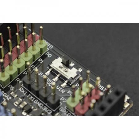 디바이스마트,MCU보드/전자키트 > 인공지능/임베디드/산업용 > 인공지능/머신러닝 > 인공지능 카메라/비젼,DFROBOT,Gravity: I/O OpenMV Cam M7 확장쉴드 [DFR0578],온보드 5V 외부 전원 포트 및 3.3V / VIN 전원 스위치로 고전류 구성 요소 구동 가능 / 다양한 센서 및 모듈 호환 / 납땜 불필요